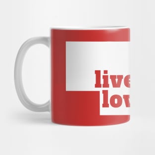 Nebraska - Live Love Nebraska Mug